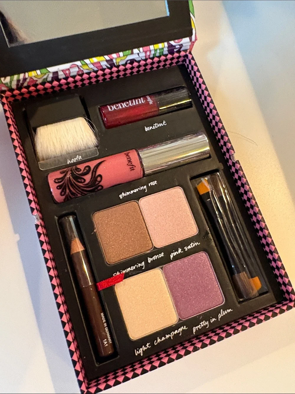 Benefit Sunday Funday Palette with Pink, Bronze, Champagne & Plum Shades